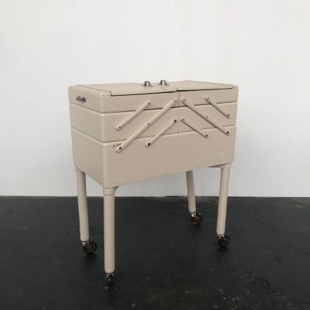 Naaikastje uitklapbaar jaren 30/40