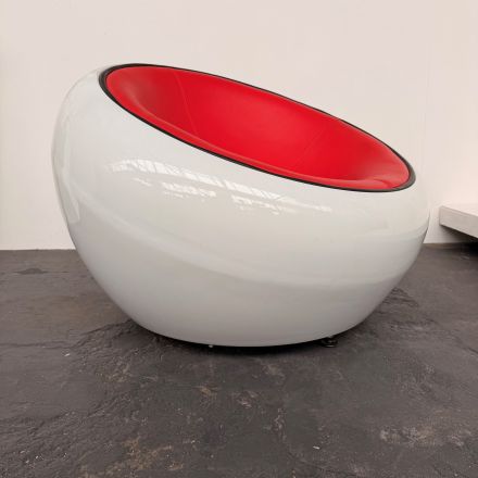 Oogpad bal fauteuil space age