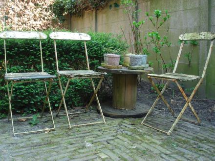 Klapstoel 2x  ±1930