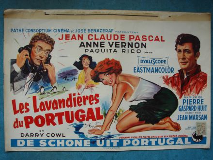 Film poster "De Schone Uit Portugal"