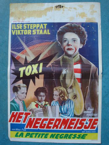 Film poster "Het Neger Meisje"