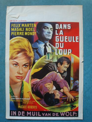 Film poster "In De Muil Van De Wolf"