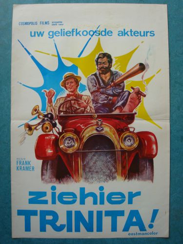 Film poster "Zie Hier Trinita"