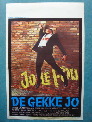 Film poster "De Gekke Jo"