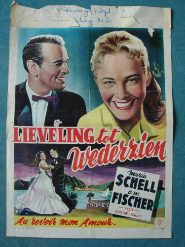 Film poster "Lieveling Tot Wederzien"