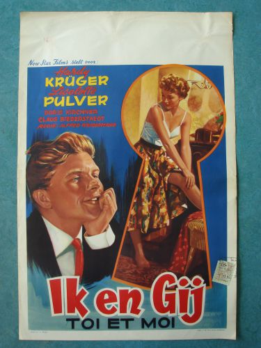 Film poster "Gij en Ik"