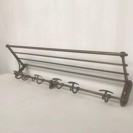 Bronzen kapstok in art deco stijl