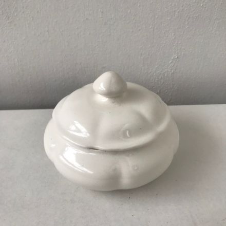 Royal Goedewaagen wit potje met deksel