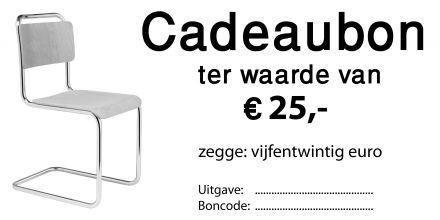 Cadeaubon 25 euro