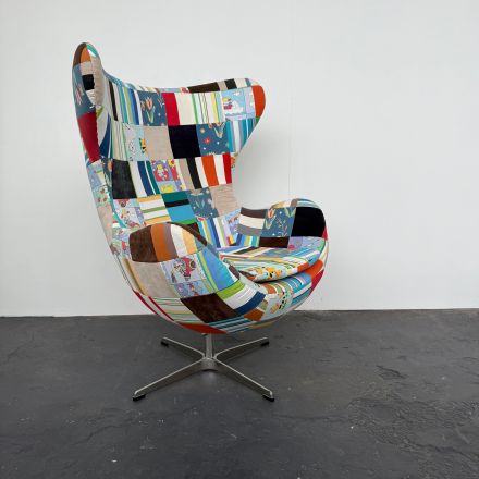 Arne Jacobsen Egg chair patchwork edition
