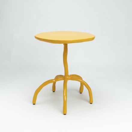Baas sidetable geel