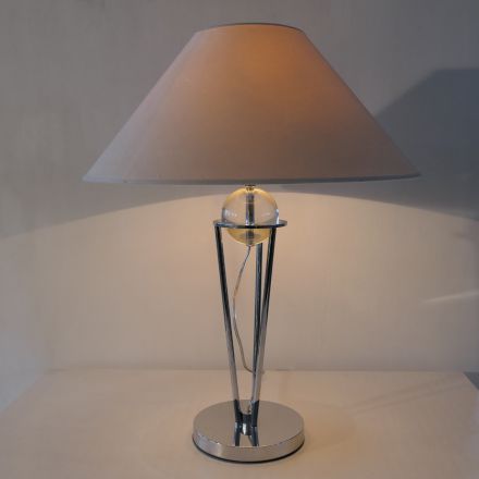 Tafellamp chroom, jaren '90