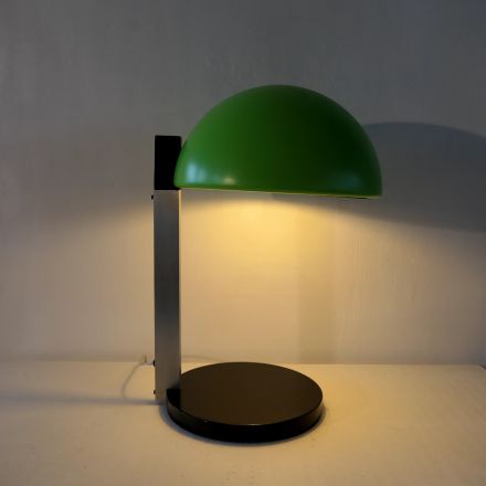 Metalen bureaulamp, metaal, jaren '70/'80