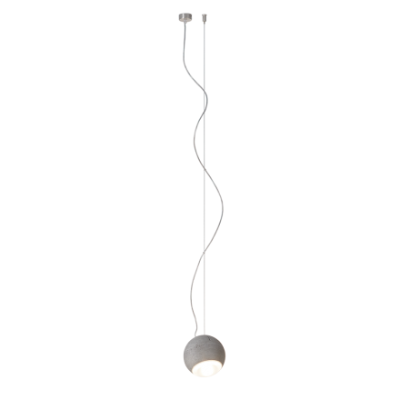 Hanglamp Trabant1 van Tecnolumen Ø180mm, beton