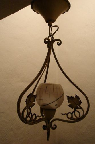 smeedijzeren hanglamp