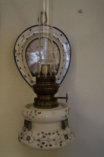 petroleumlamp vooraanzicht