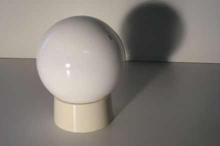 Plafond-/wandlamp glasbol