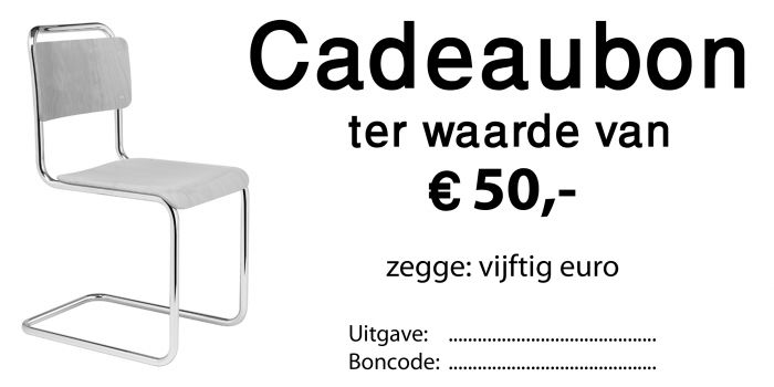 Cadeaubon 50 euro