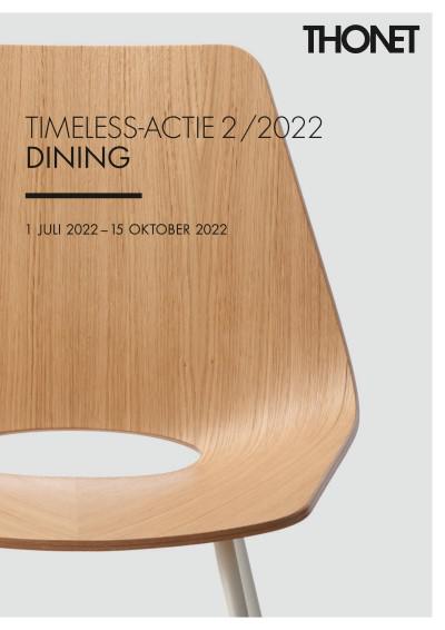 Actie Thonet Dining 1 juli t/ m 15 oktober 2022